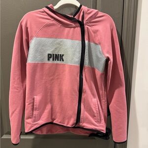 Victoria's Secret PINK Reflective Jacket with Black Accents
